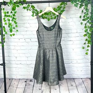 The Letter || Black/Gold Dress